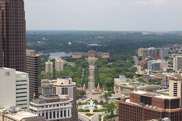 istock Bird's eye view of downtown Philadelphia 540129150
