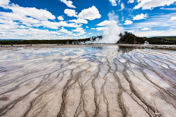 istock Grand Prismatic Spring in the Midway Geyser Basin Yellowstone 540131002