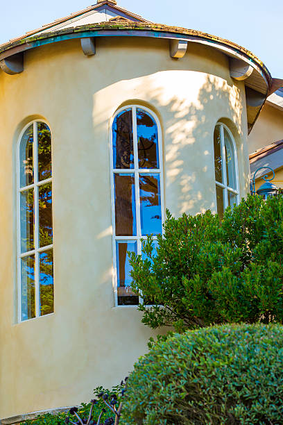 istock VIew of the big stone house with large windows 540131602