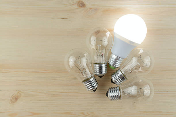 istock LED and incandescent lamps 540202522