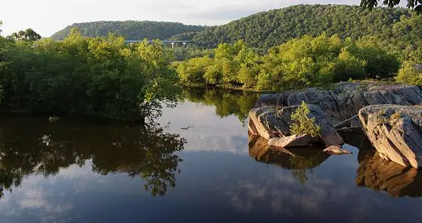 Photo of Susquehanna River landscape