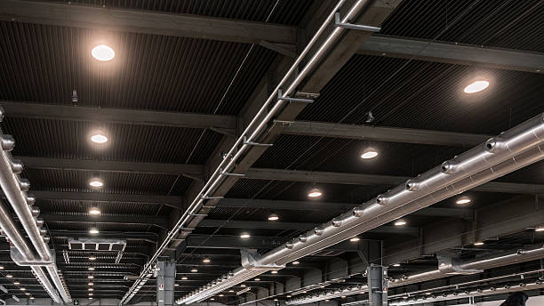 istock Air conditioning system of a modern industrial building. 540206536