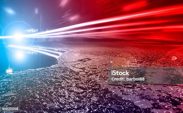 Emergency Wehicle Stock Photo - Download Image Now - Police Vehicle Lighting, Blue, Fire - Natural Phenomenon