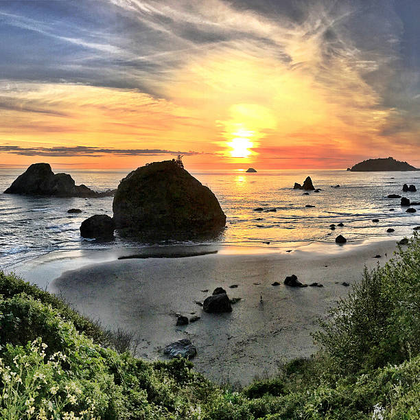 istock Trinidad Bay sunset 540225276