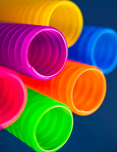 istock Vibrant colored tubes in primary colors 540228238