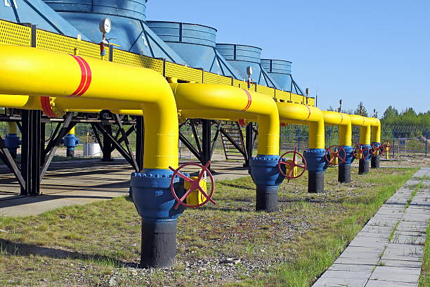 Powerful locks on the gas pipeline
