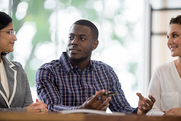 istock A multi-ethnic group of business professionals are 540237678