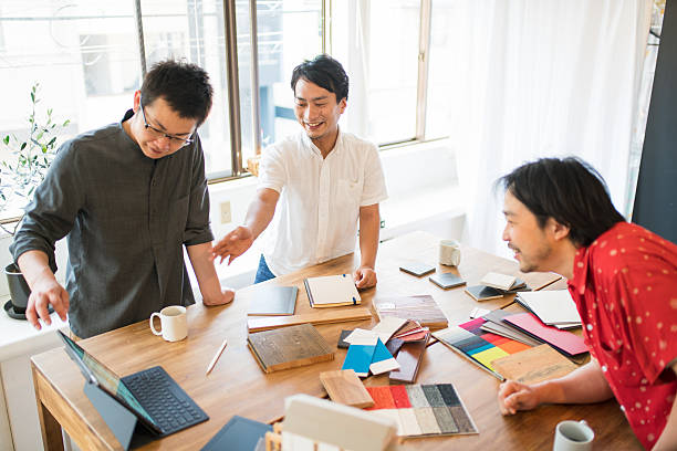 istock Team of architects having a meeting 540238272