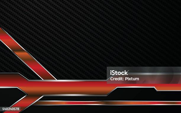 Red Tech Racing Vector Background Abstract Metallic Red Frame Tech Racing Technology Innovation Concept ...