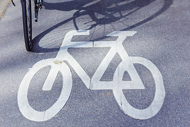 istock Bike Lane and Traffic 540242312