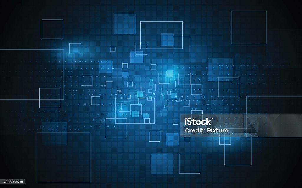 Abstract Rectangle Digital Texture Dynamic Design Background Stock ...