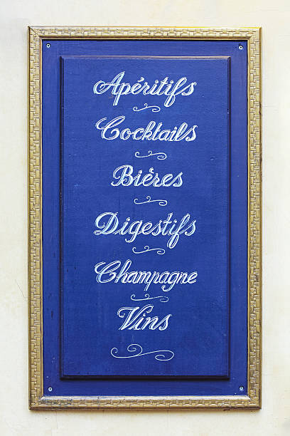 istock French Restaurant Alcohols And Beverage Menu 540362960
