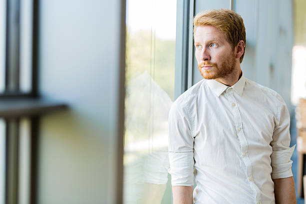 istock Successful businessman standing by the window 540365202