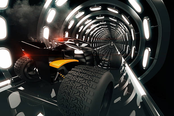 istock Hot-Rod in tunnel 540366664