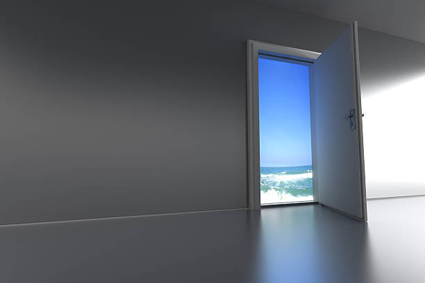 istock Door to the Beach 540367432