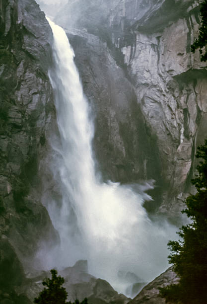 istock Yosemite National Park, Yosemite falls,waterfall 540367778