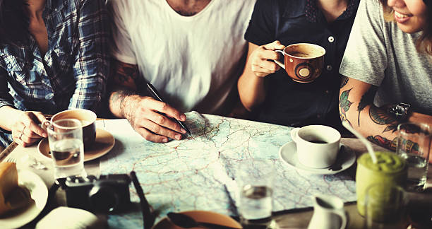 istock Camping Coffee Friendship Happiness Togetherness Concept 540369730