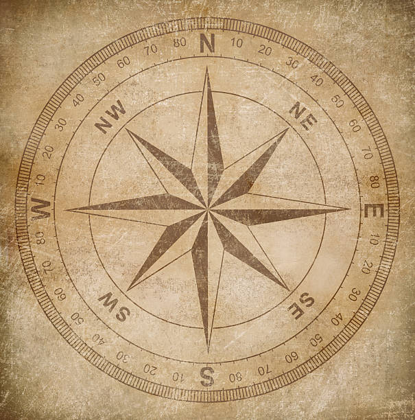 istock old wind or compass rose on grunge paper 540370688