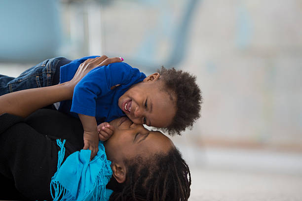 istock Toddler Laughing with His Mother 540375748