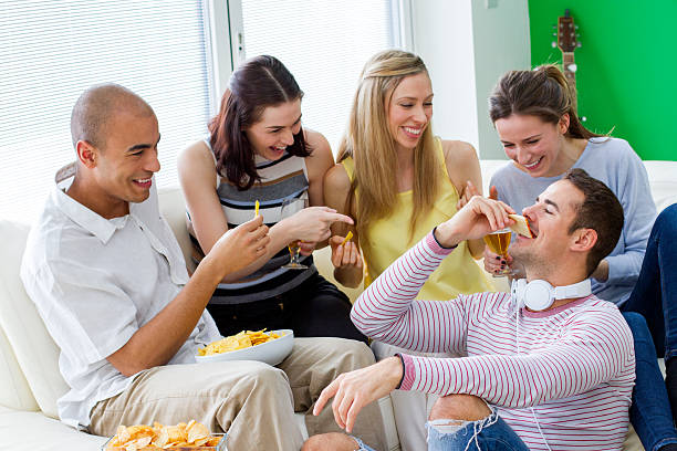 istock Friends At Home 540380428
