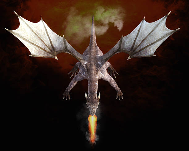 istock 3D Illustration; 3D Rendering of a Dragon 540382660