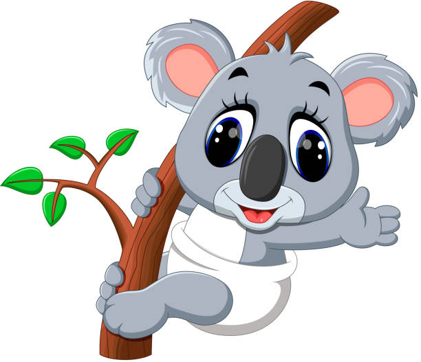 ilustraciones, imágenes clip art, dibujos animados e iconos de stock de osito de peluche de historieta de koalas - stuffed animal toy koala australia