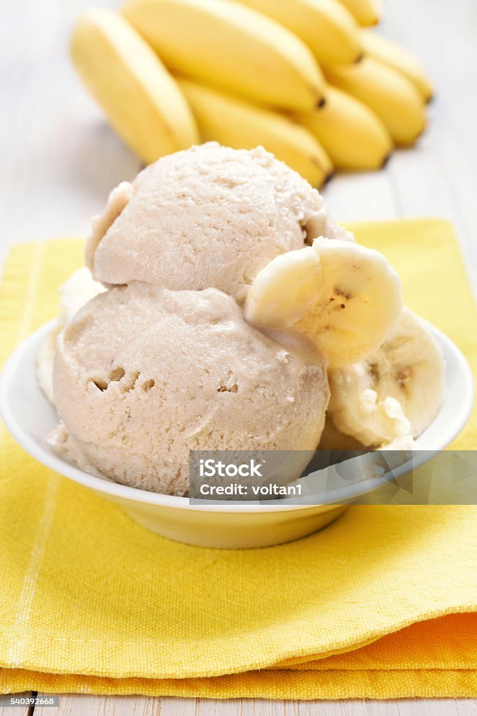 plátano helados caseros - Foto de stock de Plátano - Fruta tropical libre de derechos
