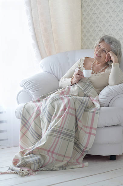 istock Senior woman resting 540393124