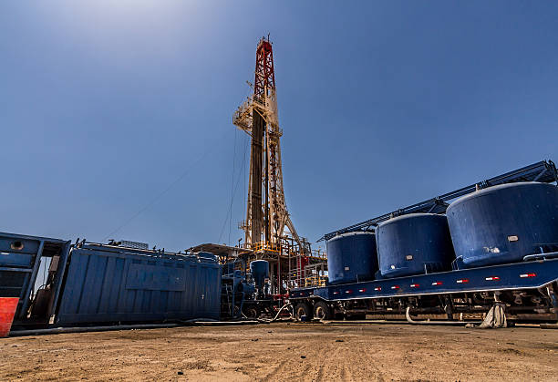 istock Oil rig machinery 540393284