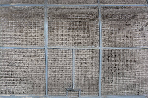 istock Very dirty, dirty air conditioner filter 540394252