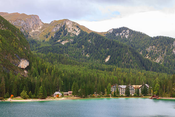 istock Braies lake in the Dolomites 540395072