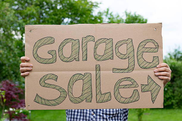 istock Garage Sale Sign home made 540399438