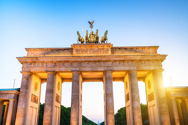 istock Brandenburg Gate at sunset, Berlin, Germany 540400210