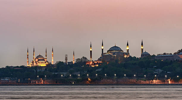 istock Istanbul skyline with Hagia Sophia 540403948