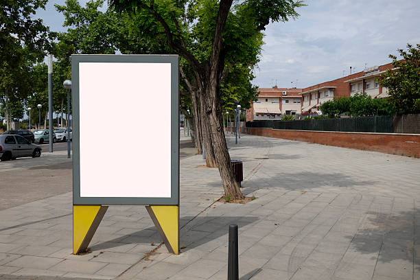 istock Blank billboard in the street 540405662
