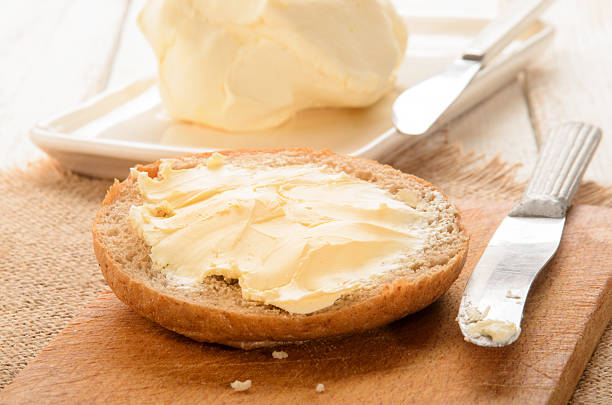 istock home made butter and half a bun 540406458