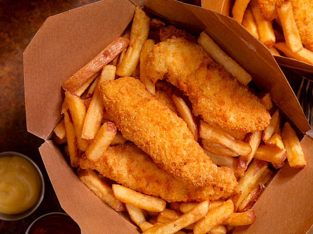 Chicken Strips with French Fries