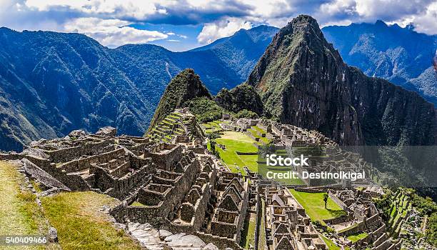 Macchu Pichu Peru Stock Photo - Download Image Now - Machu Picchu, Peru, Tourism