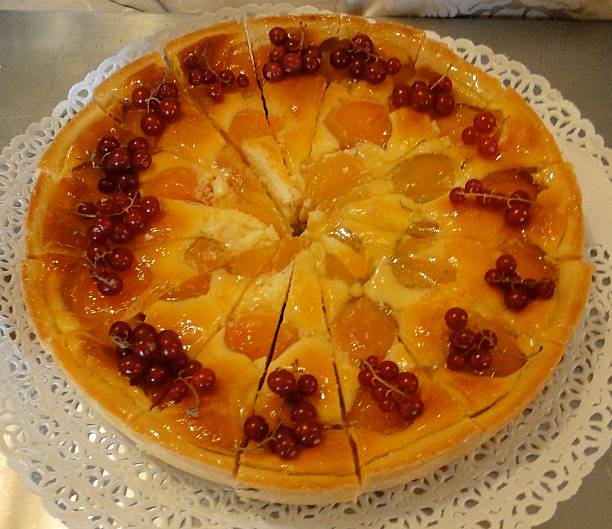 istock Glazed Apricot Tart 540490314