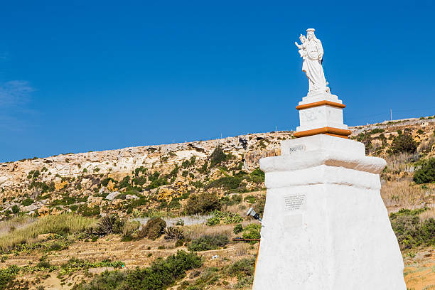 istock Statue of St. Mary at Ramla Bay 540491960