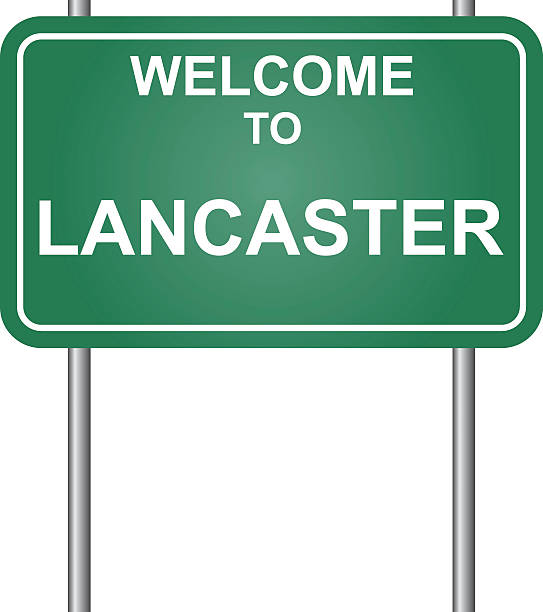 Welcome to Lancaster, green signal vector Welcome to Lancaster, green signal vector lancaster texas stock illustrations