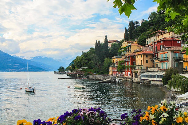 istock Colourful village on Lake Como, Italy 540493744