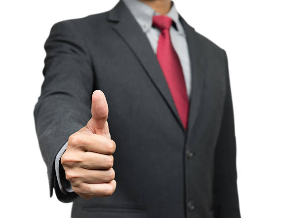 istock Businessman with thumbs up 540494178