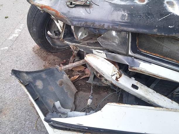 istock The car accident on a street 540494976