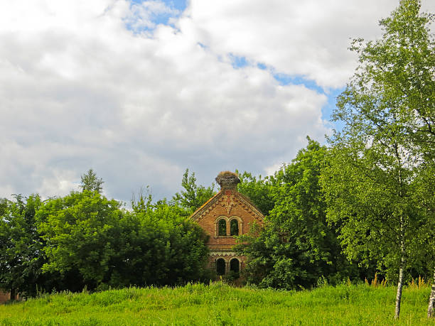 istock Ruins in the park in Onufrievka, Ukraine 540498752