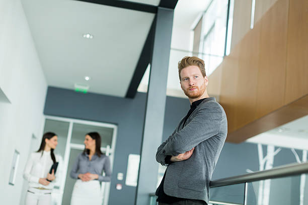 istock Young man in the office 540500360