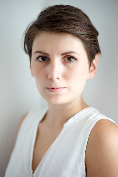 istock Short hair young woman 540500408