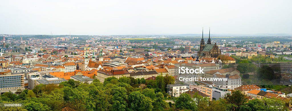 Brno journée de temps d'un paysage de la vieille ville - Photo de Architecture libre de droits