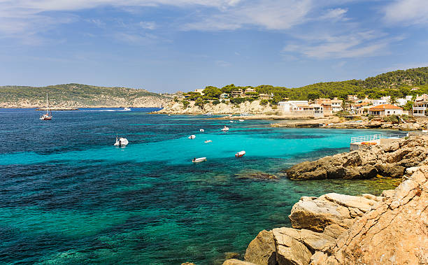 istock Coast sea view beach Sant Elm 540502364