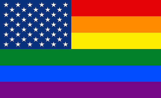 istock USA Rainbow Flag - LGBT 540503560